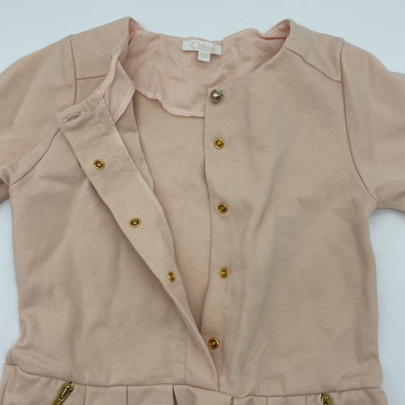 Chloe Pale Pink Dress Girls Size 18M - Picture 4 of 8